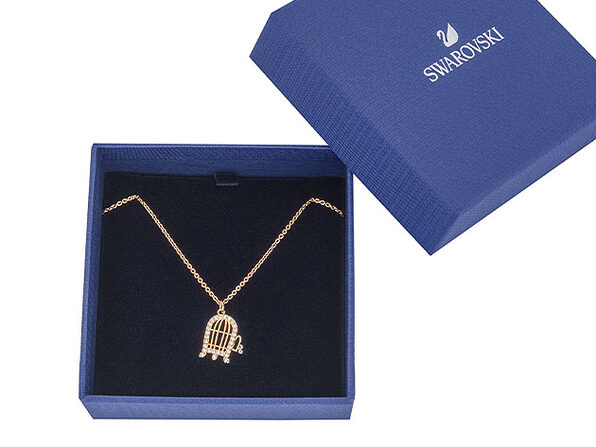 Swarovski TWEETY outlets 'S CAGE NECKLACE