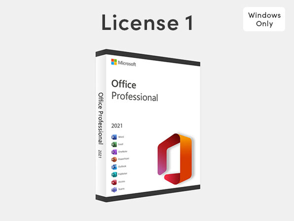 2-Pack Microsoft Office Professional 2021 for Windows: Lifetime License