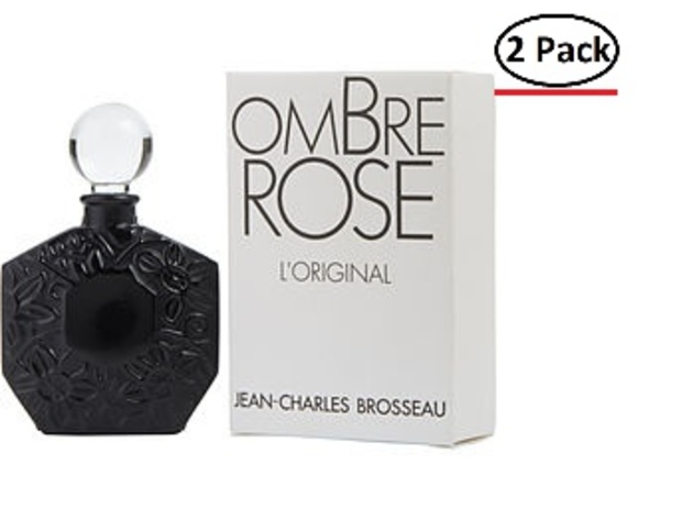 OMBRE ROSE by Jean Charles Brosseau PARFUM .25 OZ for WOMEN ---(Package Of 2)