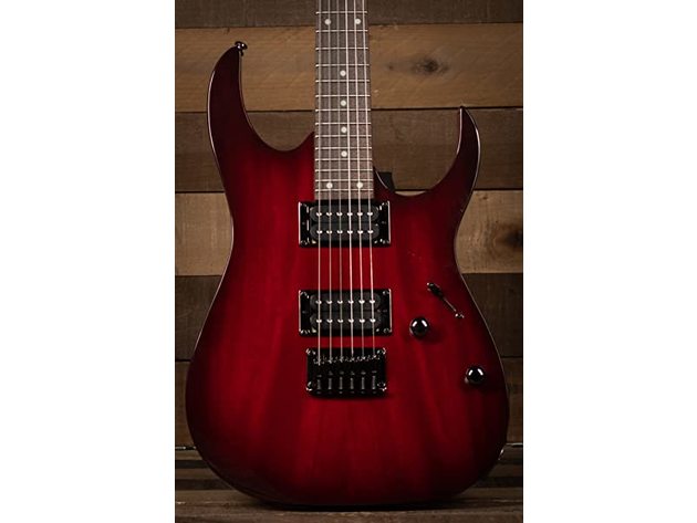 Ibanez RG421BBS C-Key Mahogany Wood Electric Guitar - Blackberry Sunburst (new)