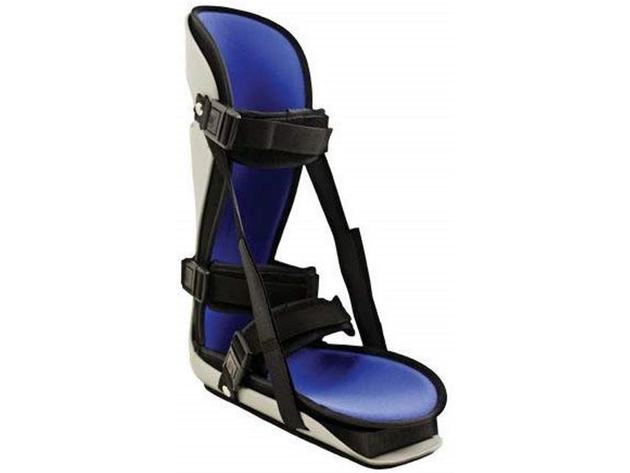 COMFORTLAND Plantar Fasciitis Posterior Night Splint with Three Padded Straps for Leg and Foot, Small (M: 6.5 W: 7)