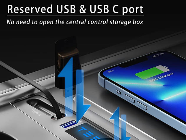 USB-C Docking Station for Tesla