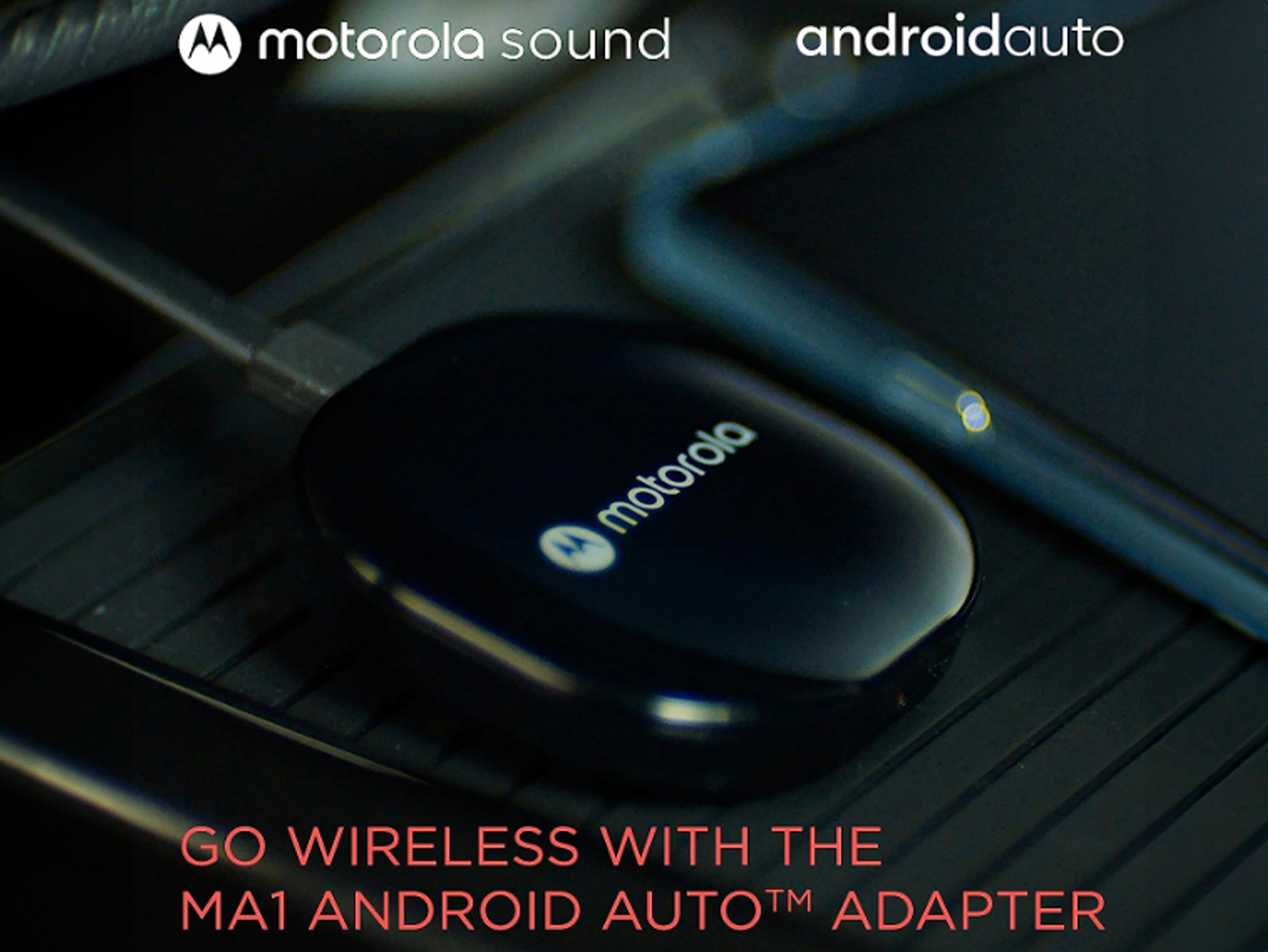 Motorola MA1 Google Authorized Wireless Android Auto Adapter (Open Box)