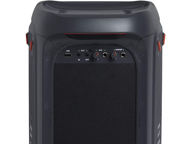 JBL PartyBox 100 High Power Portable Signature Wireless Bluetooth Party Speaker, Black (New Open Box)