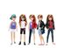 Creatable World Deluxe Character Kit Customizable Doll with Clothing and Accessories, Copper Straight Hair