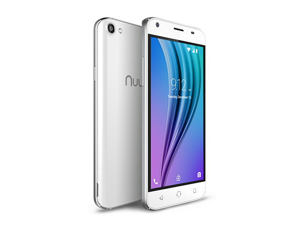 Nuu Mobile X4 5" HD Unlocked Android Smartphone (White)