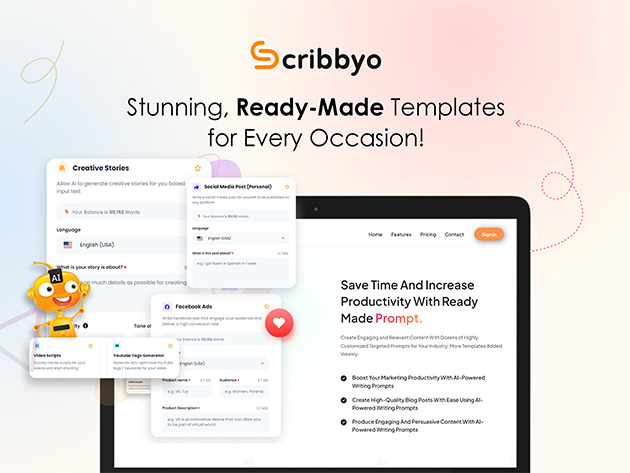 Scribbyo: Lifetime Subscription 