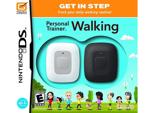 Personal Trainer Walking Fitness Taracker For Nintendo DS