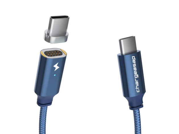 Infinity Universal Magnetic USB-C 100W Charging Cable (Blue/USB-C)