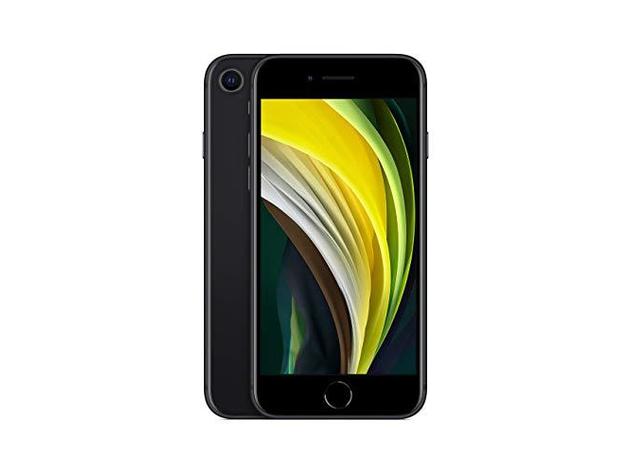 Apple iPhone SE 2nd Generation, US Version, 64GB/3GB, Unlocked Smartphone, Black (Used, No Retail Box)