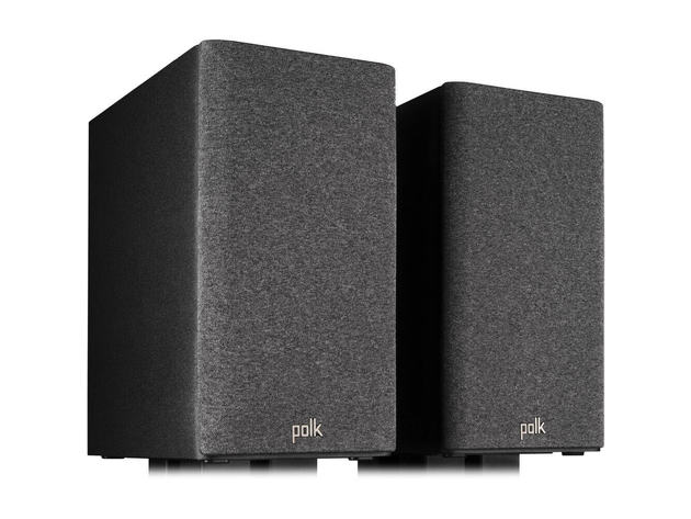 Polk Audio R200BK Reserve R200 Large Bookshelf Speakers (Black, Pair)