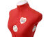 Singer DSF150SMRD Red Adjustable Dress Form - Small/Medium