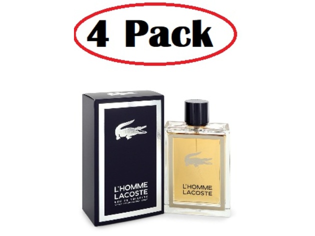 Lacoste L'homme Eau De Toilette Spray By Lacoste - 5 oz