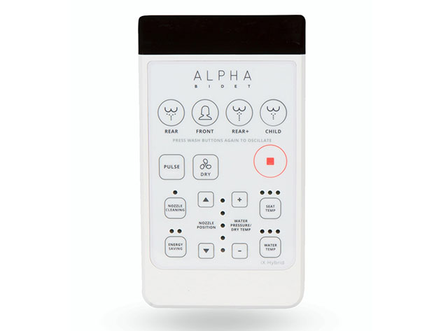 Alpha IX Hybrid Bidet Seat with Remote (Round)