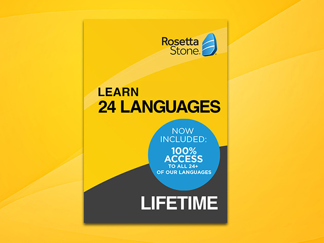 Rosetta Stone: Lifetime Subscription (All Languages)