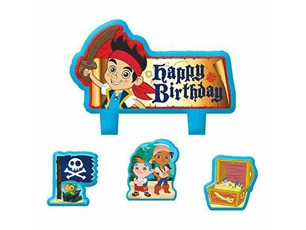Pirate Candles 9 pce