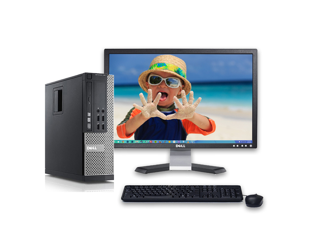 Dell OptiPlex 7010 Desktop Computer PC, GHz Intel i5 Quad Core Gen 3,  8GB DDR3 RAM, 500GB Hard Disk Drive (HDD) SATA Hard Drive, Windows 10