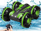 Amphibious Remote Control Car for Kids with 2.4 GHz 4WD (Green)