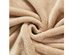 Classic Solid Fleece Blanket Linen Full/Queen