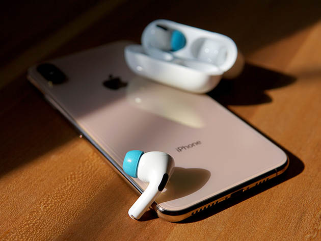 Eartune Fidelity UF-A Tips for AirPods Pro (Blue/3 Pairs)