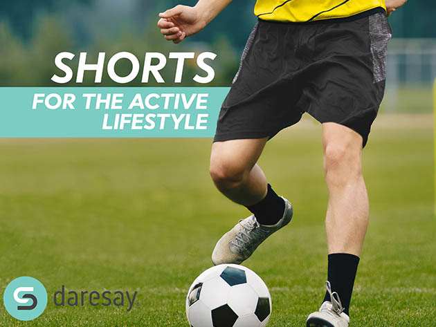 Athletic Shorts for Men with Pockets (3-Pack, Set A/Medium)
