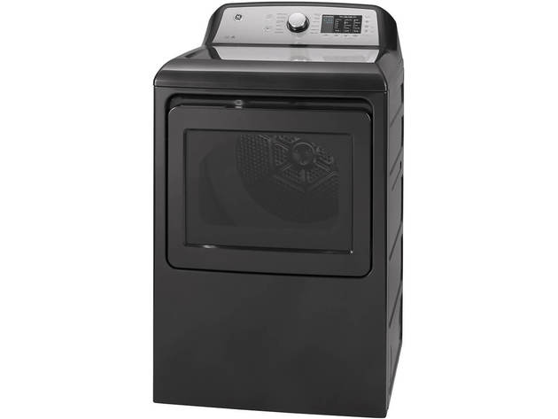 GE GTD72EBPNDG 7.4 Cu. Ft. Diamond Gray Top Load Electric Dryer