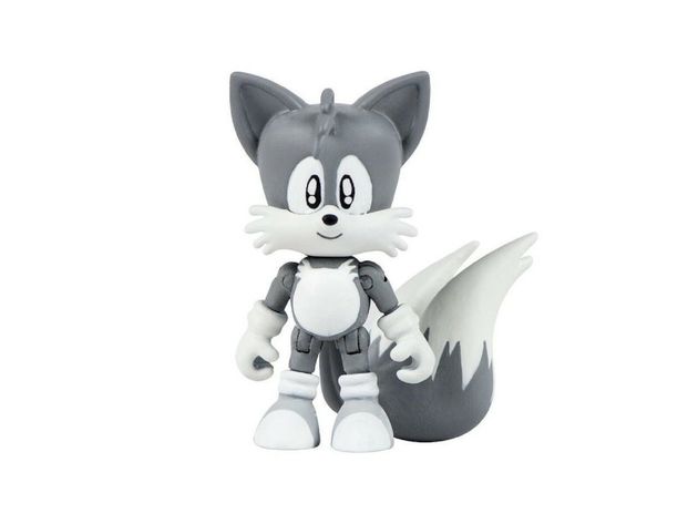 Action Figure Toy - Sonic the Hedgehog - Classic Tails - Black and ...