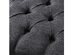 Louis Linen X-Leg Ottoman Dark Grey