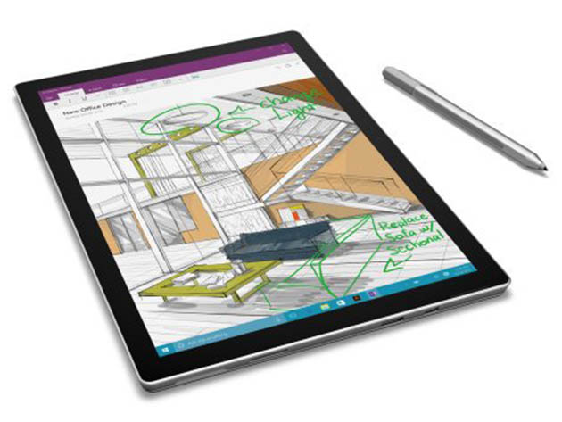 Microsoft Surface Pro 4, i5 4GB 128GB W10 Pro - Silver (Refurbished: Wi-Fi Only)