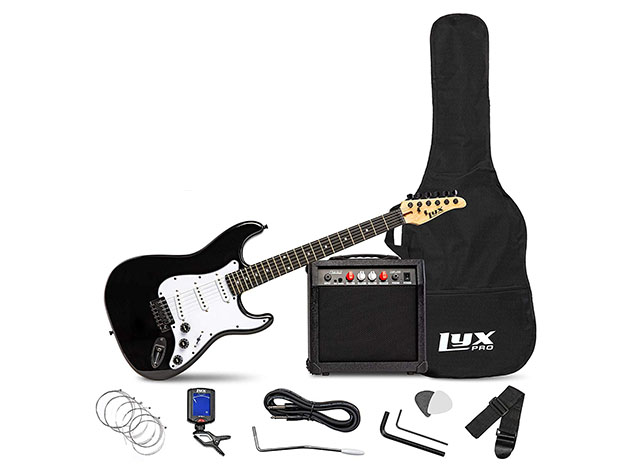 LyxPro 39" Electric Guitar with 20W Amp Kit