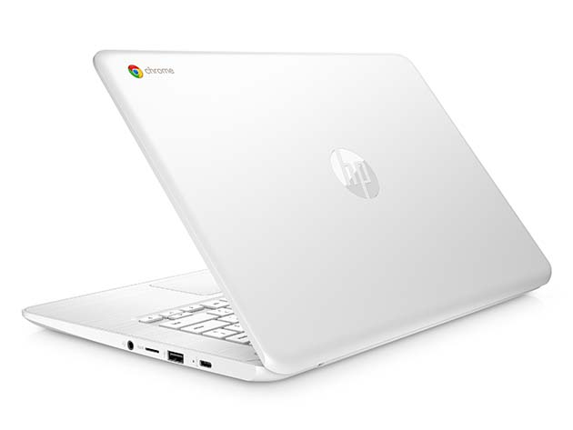 HP Chromebook 14" Dual-Core 2.5GHz 32GB SSD - Snow White (Refurbished)