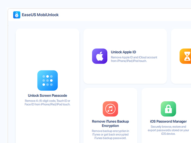 MobiUnlock: Unleash Your Apple Device (Lifetime Subscription for Windows)