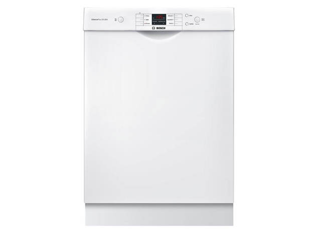 Bosch SHEM3AY52N 50 dBa White 100 Series Front Control Dishwasher