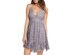 Free People Women's Adella Burnout Velvet Slip Dark Grey Gray Size Large