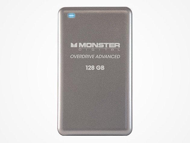 Monster Digital 128GB Solid-State Portable Hard Drive