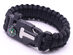 Xtreme Paracord 5-in-1 Ultimate Survival Tool (Black/2-Pack)