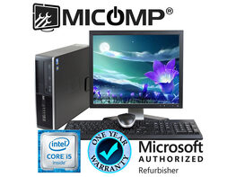HP EliteDesk 8200 Desktop Computer PC, 3.20 GHz Intel i5 Quad Core Gen 2, 8GB DDR3 RAM, 250GB Hard Disk Drive (HDD) SATA Hard Drive, Windows 10 Home 64bit (Renewed)