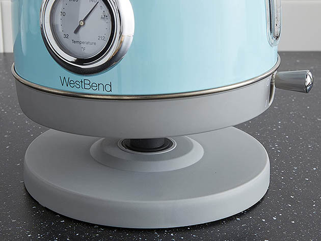 West Bend Retro-Style 1.7L Electric Kettle is 50% off