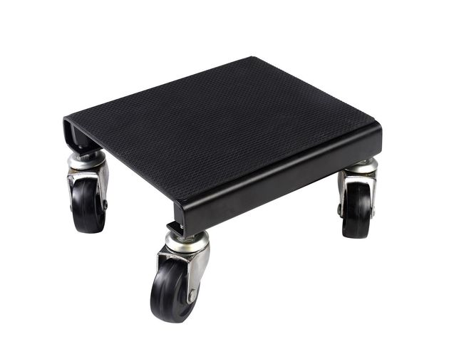Costway 1500 LBS Snowmobile Roller Set 3 PCs Dolly Storage Dollies Mover Snow Mobile - Black