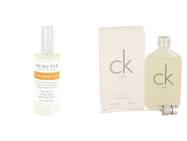 Gift set  Demeter by Demeter Cinnamon Toast Cologne Spray 4 oz And  CK ONE EDT Pour/Spray (Unisex) 1.7 oz