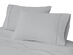 Royale Linens 4-Piece Brushed Cotton Percale Sheet Set (Gray/King)
