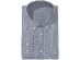Club Room Men's Classic Fit Gingham Check Performance Dress Shirt Gray Size 16-32-33