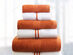 Hurbane Home 6-Piece Combo Towel Set (Orange)