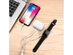 3-in-1 Apple Watch, AirPods & iPhone Charging Cable (Black/Purple)