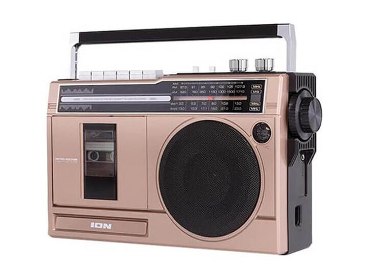 ion audio retro rocker bluetooth boombox