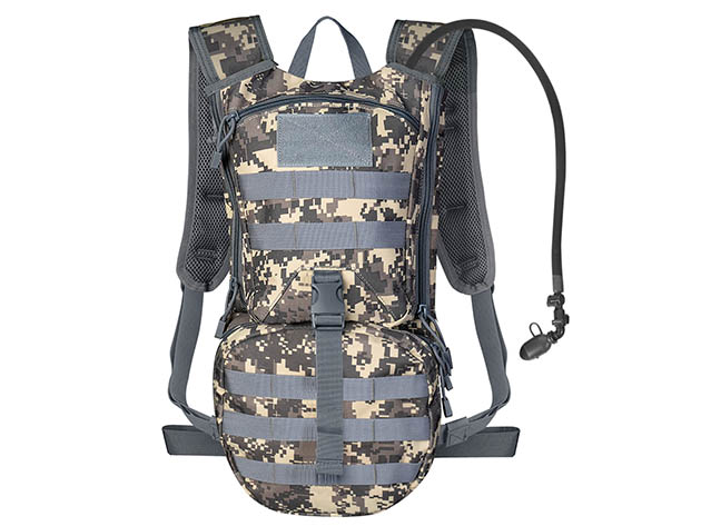 Unigear Tactical Hydration Pack with 2.5L Bladder (Army Combat Uniform)