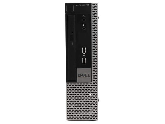 Dell Optiplex 790 Ultra Small Form Factor Computer PC, 3.20 GHz Intel i7 Quad Core, 4GB DDR3 RAM, 240GB SSD Hard Drive, Windows 10 Home 64 bit (Renewed)