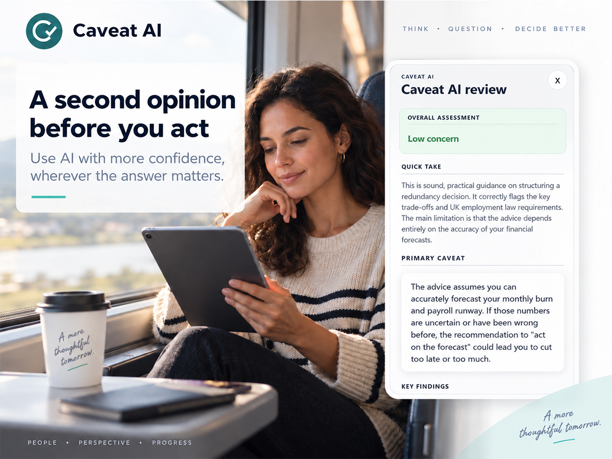 Caveat AI Pro Plan: Lifetime Subscription