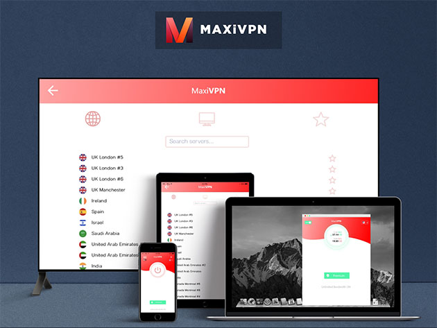 MaxiVPN Premium Plan: 6 Month Subscription