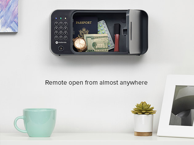 Motorola Smart Safe with Secure Wall Mounting